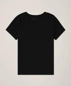 Organic Luxe Stretch Jersey Slim Tee