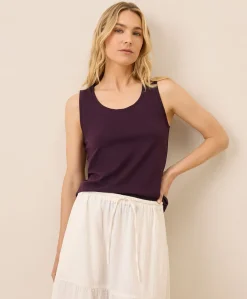 Organic Luxe Stretch Jersey Tank
