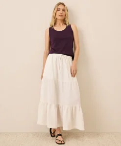 Organic Luxe Stretch Jersey Tank