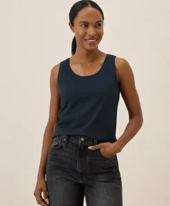 Organic Luxe Stretch Jersey Tank