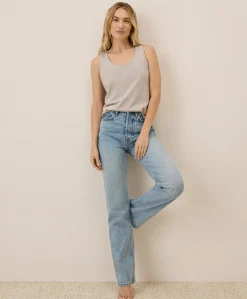Organic Luxe Stretch Jersey Tank
