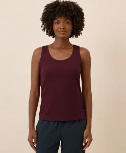 Organic Luxe Stretch Jersey Tank