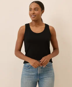 Organic Luxe Stretch Jersey Tank