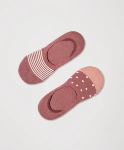 Organic No-Show Socks 2-Pack