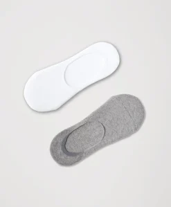Organic No-Show Socks 2-Pack