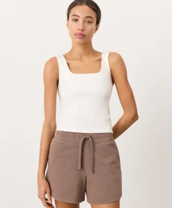 Organic On The Go-To Square Neck Tank