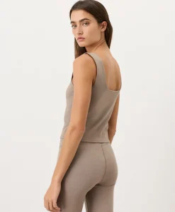Organic On The Go-To Square Neck Tank
