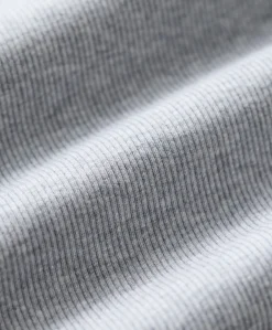 Organic Perfect Rib Crewneck Long Sleeve Tee