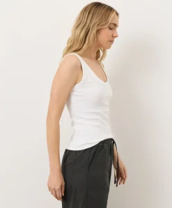 Organic Perfect Rib Scoop Neck Tank