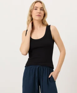 Organic Perfect Rib Scoop Neck Tank