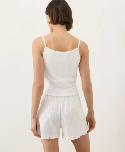 Organic Pointelle Cami