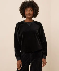 Organic Pure Velour Crew Sweatshirt