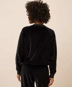 Organic Pure Velour Crew Sweatshirt