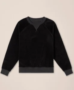 Organic Pure Velour Crew Sweatshirt