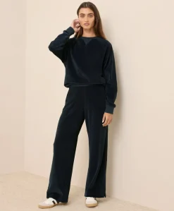 Organic Pure Velour Crew Sweatshirt