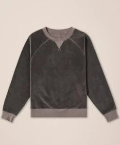 Organic Pure Velour Crew Sweatshirt