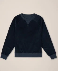 Organic Pure Velour Crew Sweatshirt