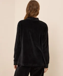 Organic Pure Velour Mock Tunic