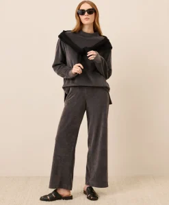 Organic Pure Velour Mock Tunic