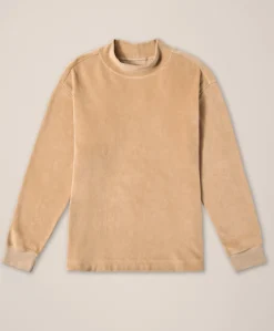 Organic Pure Velour Mock Tunic