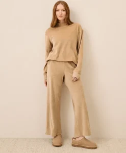 Organic Pure Velour Mock Tunic