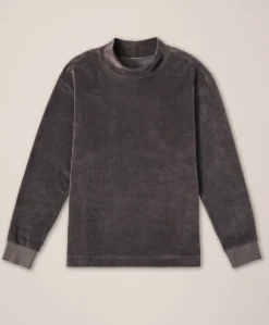 Organic Pure Velour Mock Tunic
