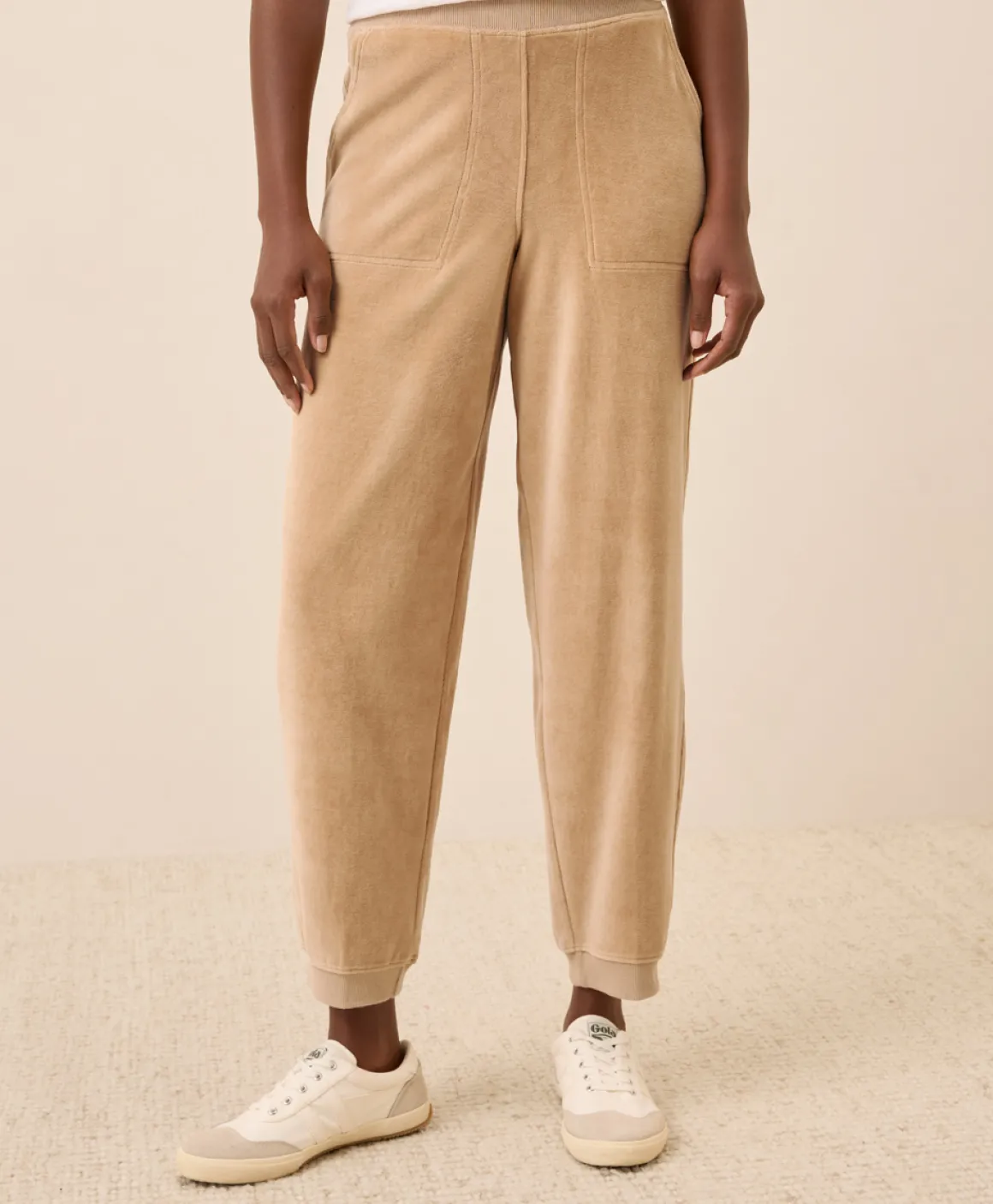 Organic Pure Velour Relaxed Sweatpant