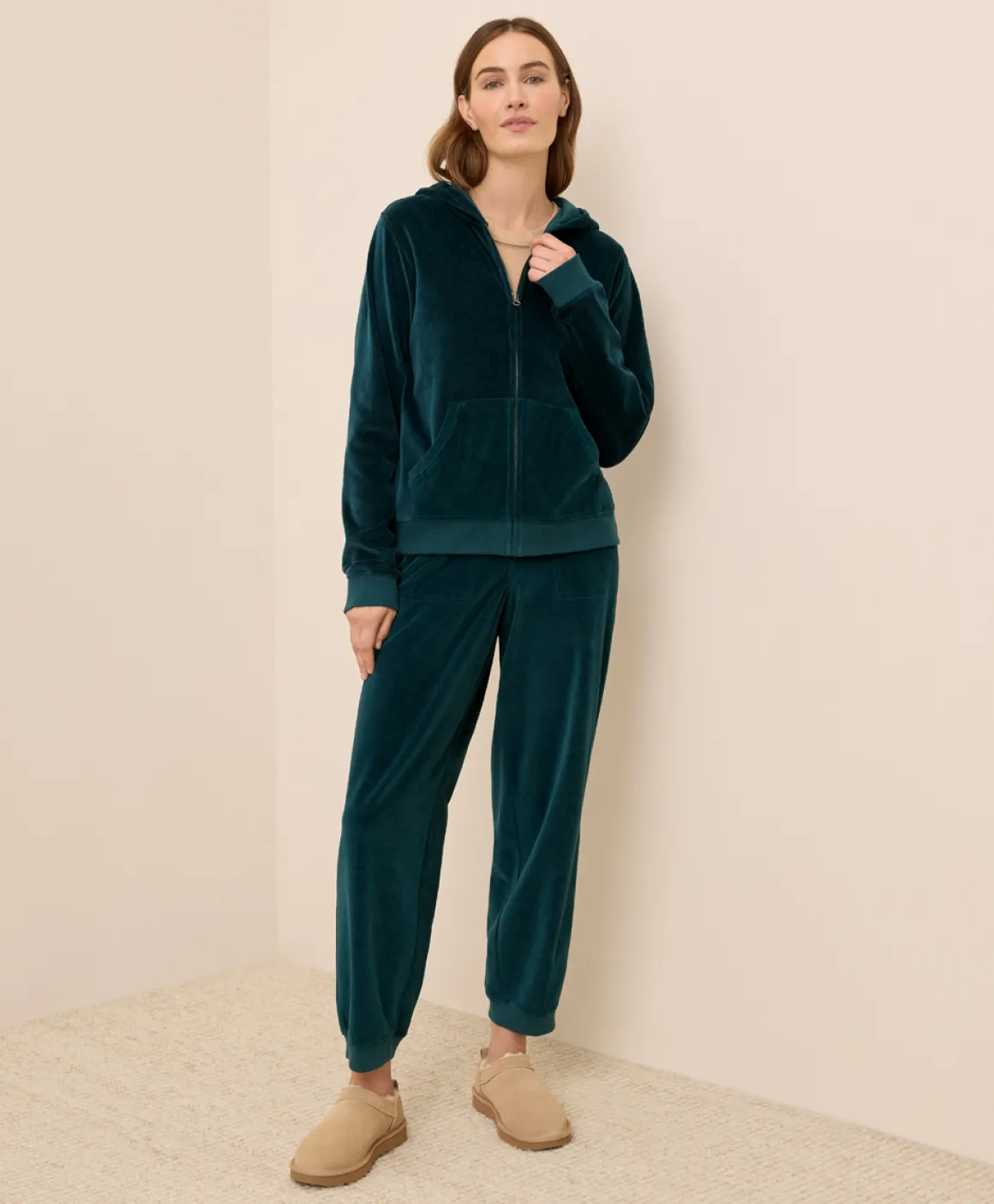 Organic Pure Velour Relaxed Sweatpant