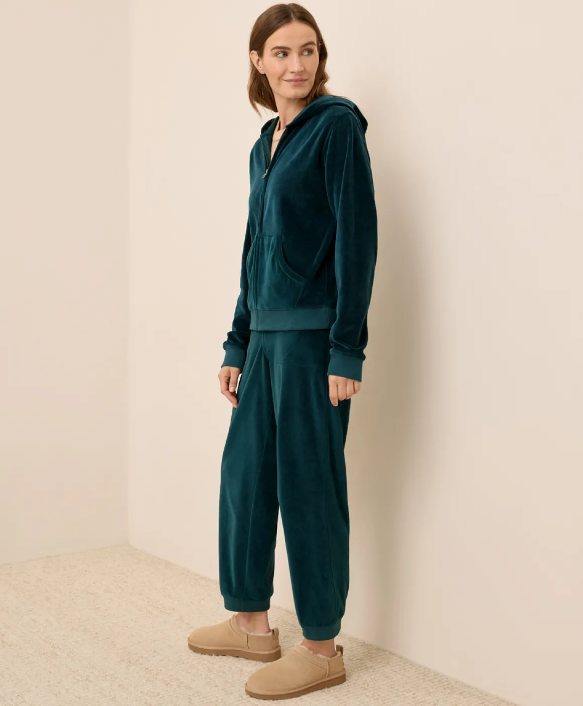 Organic Pure Velour Relaxed Sweatpant