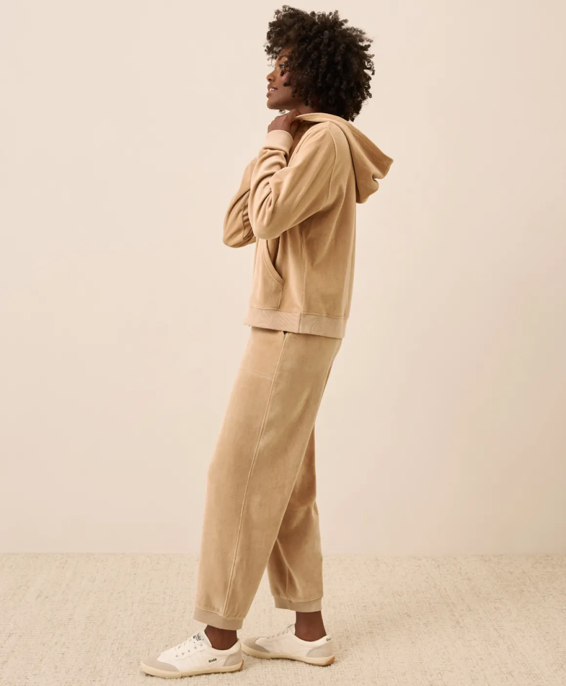 Organic Pure Velour Relaxed Sweatpant