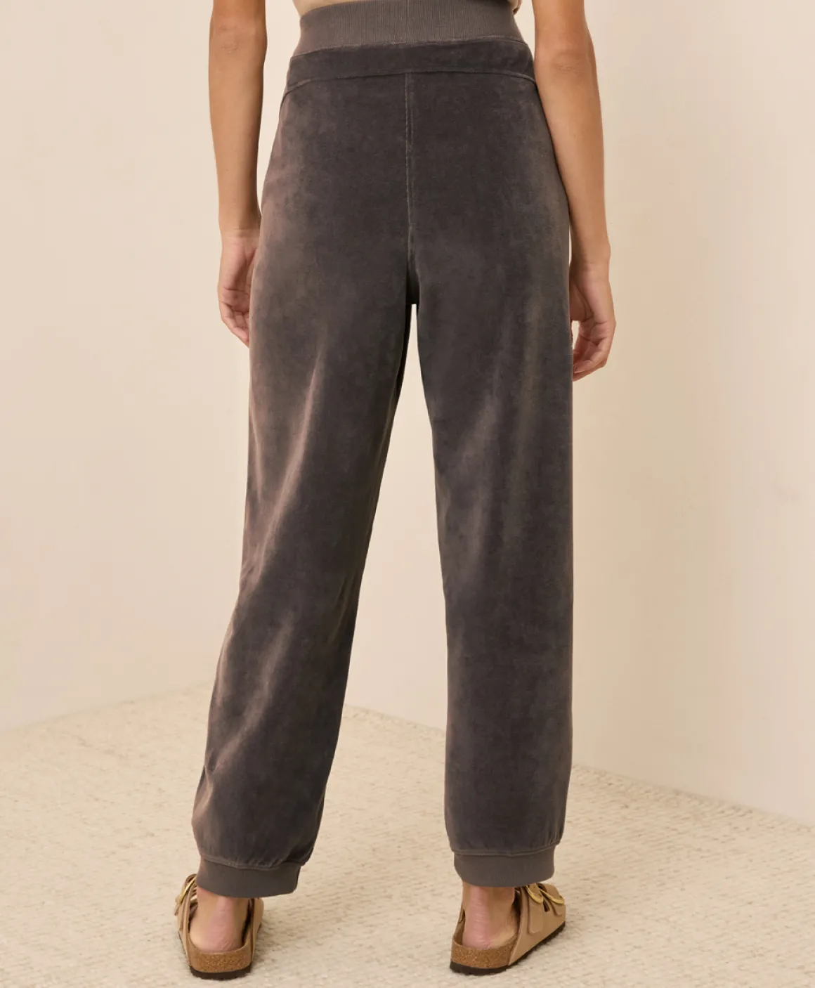 Organic Pure Velour Relaxed Sweatpant