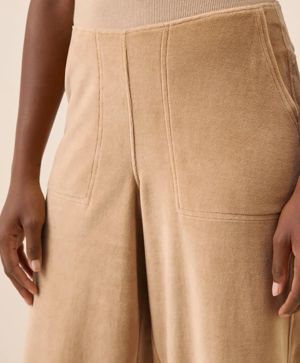 Organic Pure Velour Relaxed Sweatpant