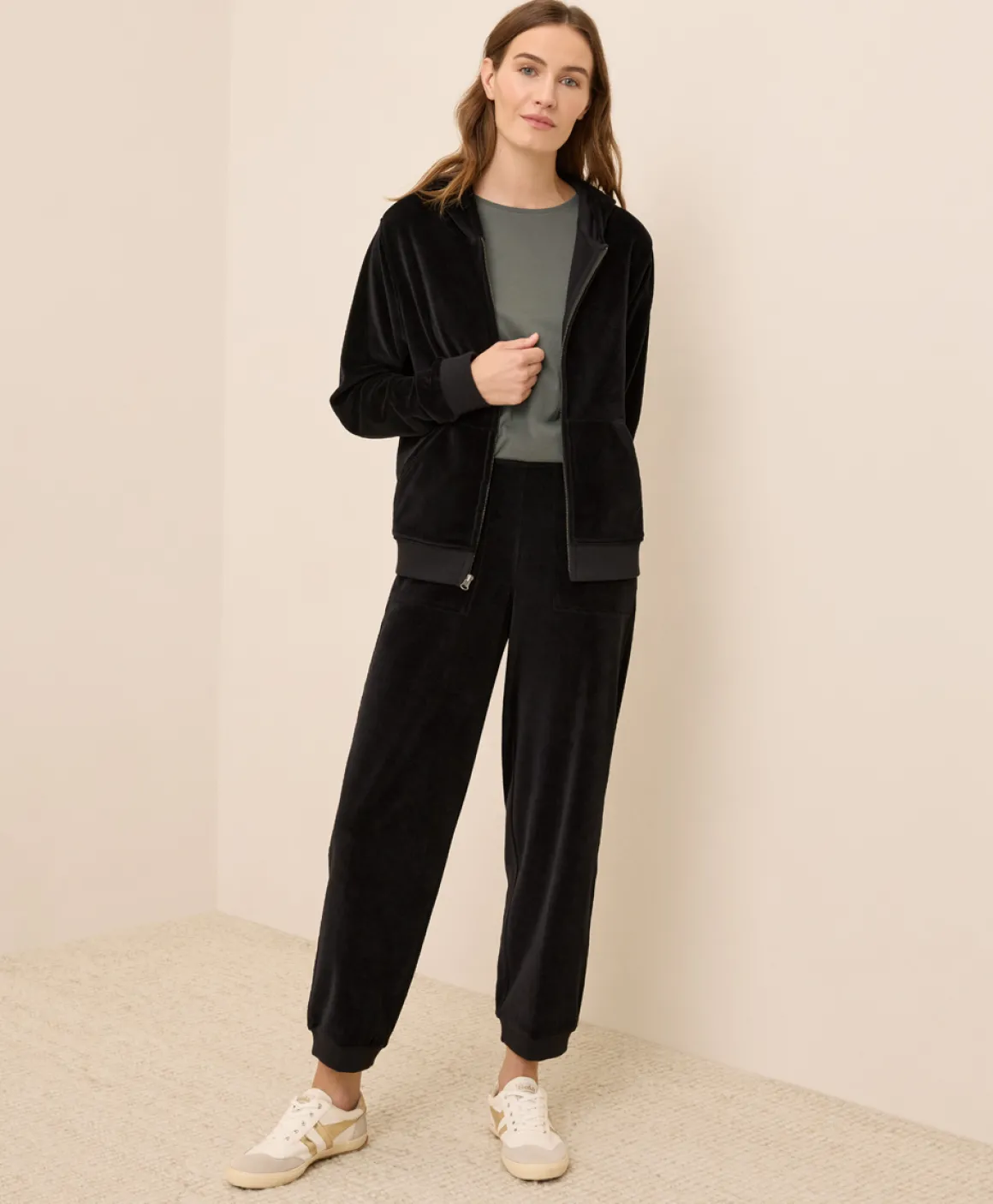 Organic Pure Velour Relaxed Sweatpant