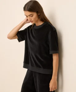 Organic Pure Velour Sweatshirt Tee