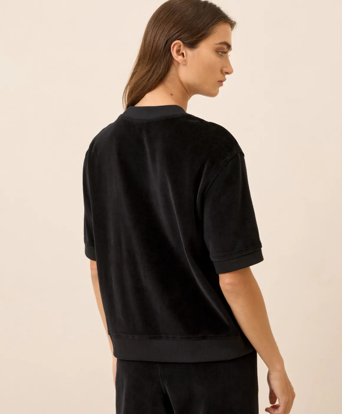 Organic Pure Velour Sweatshirt Tee