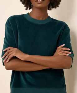 Organic Pure Velour Sweatshirt Tee