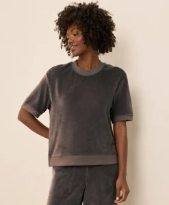 Organic Pure Velour Sweatshirt Tee