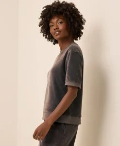 Organic Pure Velour Sweatshirt Tee