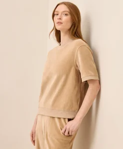 Organic Pure Velour Sweatshirt Tee