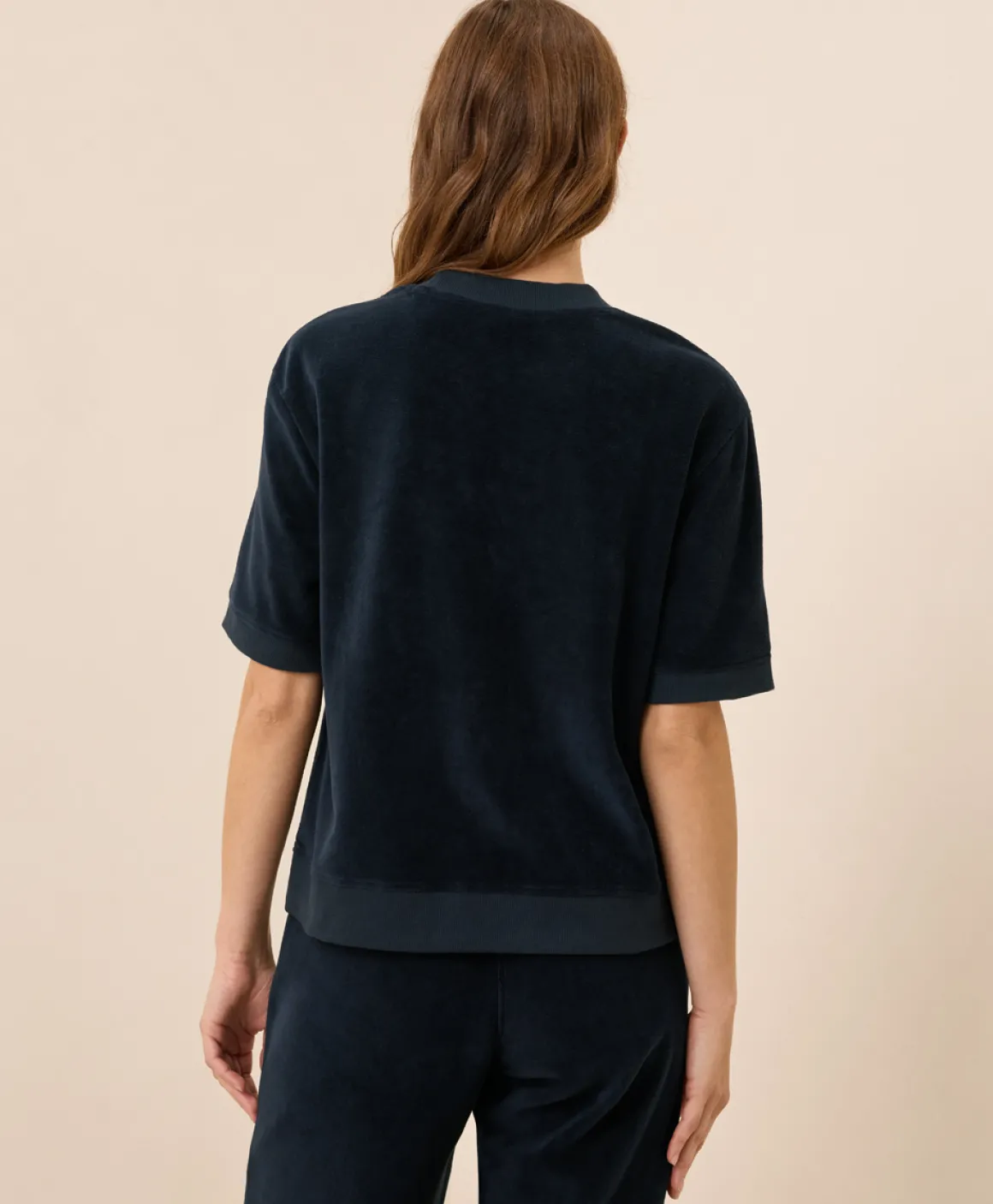Organic Pure Velour Sweatshirt Tee