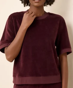 Organic Pure Velour Sweatshirt Tee