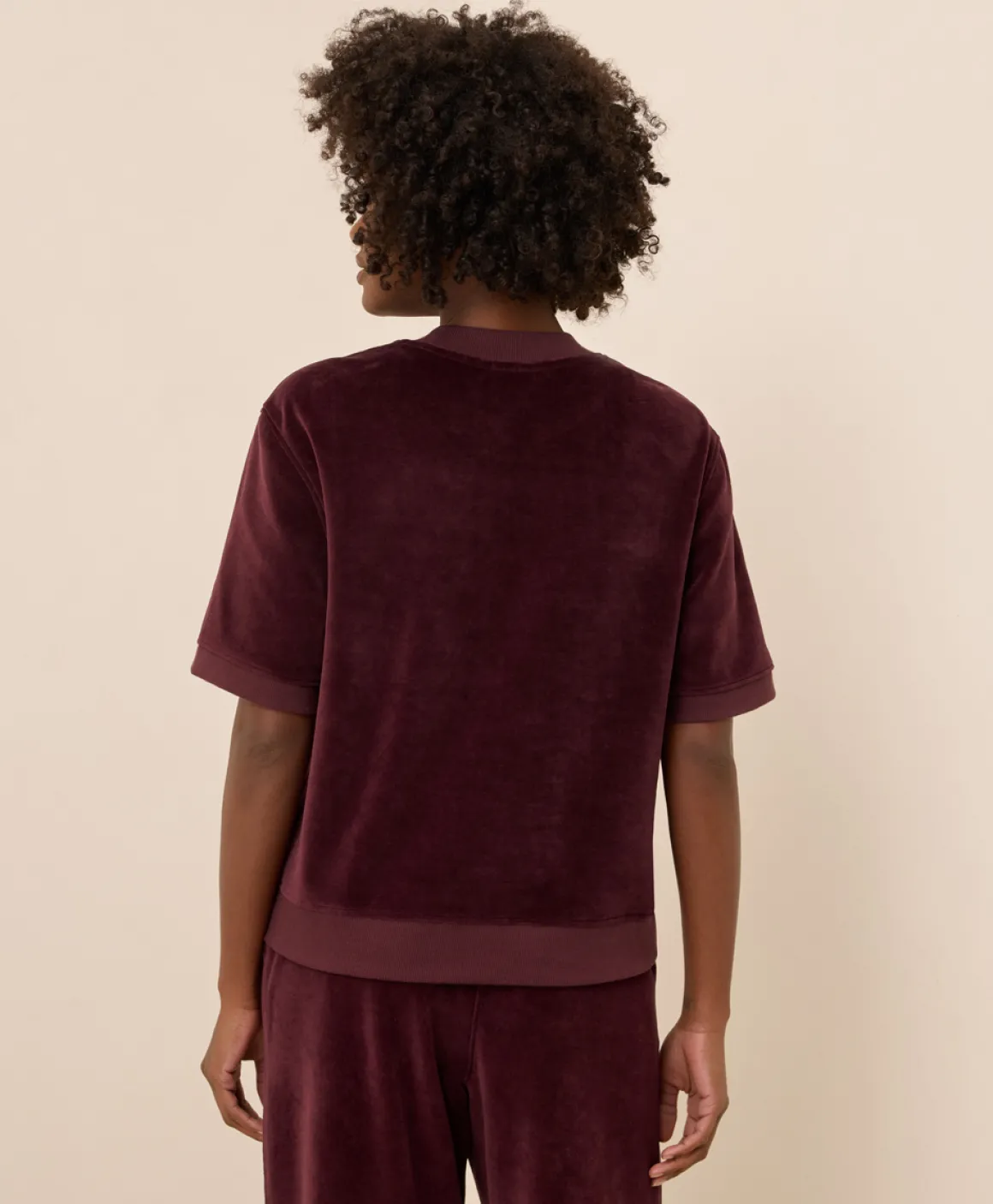 Organic Pure Velour Sweatshirt Tee