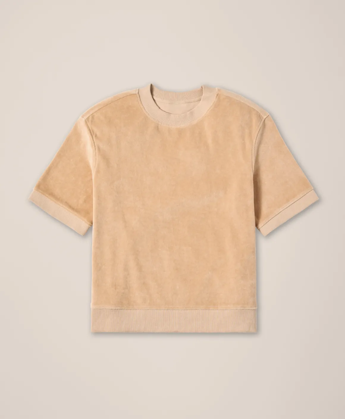 Organic Pure Velour Sweatshirt Tee