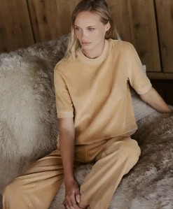 Organic Pure Velour Sweatshirt Tee