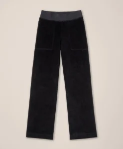 Organic Pure Velour Wide Leg Pant