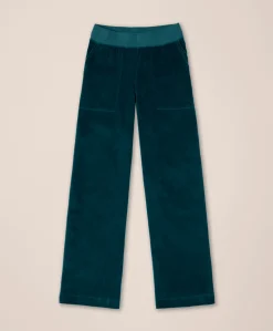 Organic Pure Velour Wide Leg Pant