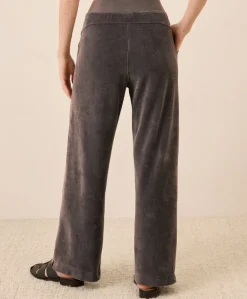 Organic Pure Velour Wide Leg Pant
