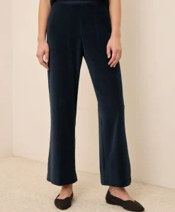Organic Pure Velour Wide Leg Pant