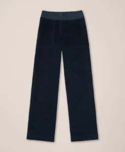 Organic Pure Velour Wide Leg Pant