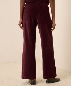 Organic Pure Velour Wide Leg Pant